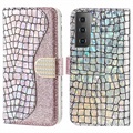 Custodia a Portafoglio Croco Bling per iPhone 11 Pro