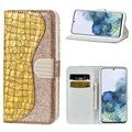 Custodia a Portafoglio Croco Bling per iPhone 11 Pro