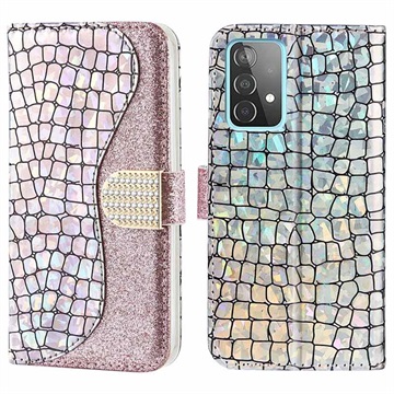 Custodia a Portafoglio Croco Bling per iPhone 11 Pro