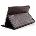 Custodia Folio per iPad Air - Coccodrillo - Marrone