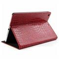 Custodia Folio per iPad Air - Coccodrillo - Rossa