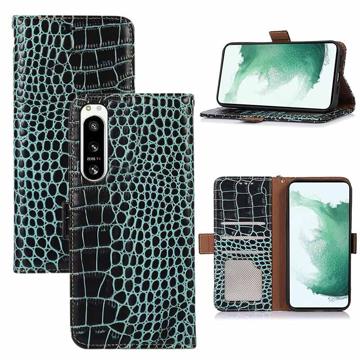 Qialino Classic Samsung Galaxy Note10 Wallet Leather Case - Black