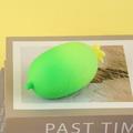 Giocattolo antistress morbido a forma di cetriolo - Verde erba