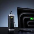 Power Bank Cuktech da 25000mAh con display TFT - 210W, PD3.1 - Nero