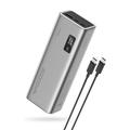 Cuktech P+Series No. 15 Power Bank 20000mAh - 150W, 2xUSB-C + USB-A - Grigio