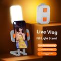 Cyke D2 Pro Supporto per telefono con luce di riempimento RGB per il vlogging