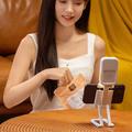 Cyke D2 Pro Supporto per telefono con luce di riempimento RGB per il vlogging