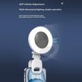Luce di riempimento tascabile Cyke D6 con clip - Bianco