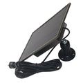 Pannello solare D-306 da 3W per telecamera di sicurezza - 6000mAh