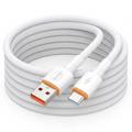 Cavo D-POWER 2002 USB-A/USB-C 3A - 2m - Bianco