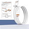 Cavo D-POWER 2002 USB-A/USB-C 3A - 2m - Bianco