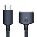 Cavo di ricarica intrecciato in nylon da USB-C a MagSafe 3 PD per MacBook Pro 16" - 140W, 2m - Blu notte