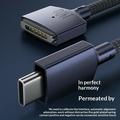 Cavo di ricarica intrecciato in nylon da USB-C a MagSafe 3 PD per MacBook Pro 16" - 140W, 2m - Blu notte