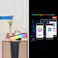 Barra luminosa LED RGB Smart D04 con telecomando - 2 pezzi - Nero