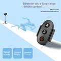 D09 Telecomando Bluetooth a 3 pulsanti per DJI, GoPro, Insta360 - Nero