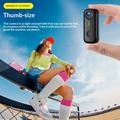 Mini fotocamera D100 2K con accessori - Bianco / Nero