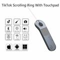 Telecomando wireless D13 Pro per presentazioni / Clicker PPT per TikTok - Grigio