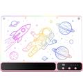 Tavola da disegno illuminata a LED D17 - 350x245mm - 14 modalità di illuminazione - Rosa