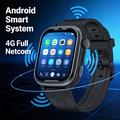 Smartwatch per bambini D18 da 1,83" 4G con GPS, videochiamate e funzione SOS - Nero