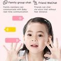 Smartwatch per bambini D18 da 1.83", 4G, con GPS, videochiamate e funzione SOS - Rosa