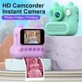 Fotocamera D18 Kids con stampa istantanea e schermo da 2.4"