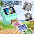 Fotocamera D18 Kids con stampa istantanea e schermo da 2.4"