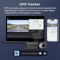 D19 MAX 4K: doppia dash cam con telecamera posteriore per auto - GPS/WiFi - Nero