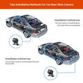 D19 MAX 4K: doppia dash cam con telecamera posteriore per auto - GPS/WiFi - Nero
