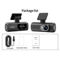 Dash cam D192 MAX 4K con WiFi - Grandangolo 170°, visione notturna, monitoraggio in sosta - Nero