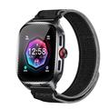 Smartwatch D20 con auricolari wireless e traduzione tramite IA - Cinturino in nylon - Nero