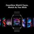 Smartwatch D20 con auricolari wireless e traduzione tramite IA - Cinturino in nylon - Nero