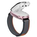 Smartwatch D20 con auricolari wireless e traduzione tramite IA - Cinturino in nylon - Oro rosa