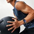 Smartwatch D20 con auricolari wireless e traduzione tramite IA - Cinturino in silicone - Nero