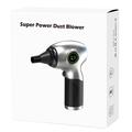 Soffiatore wireless D21S con display a LED e 4 ugelli - 125.000 giri/min