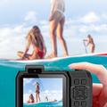 Videocamera impermeabile D50 con scheda TF da 32GB - Nero