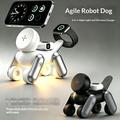 Caricabatterie wireless magnetico D6 3-in-1 a forma di cane robot per iPhone, Apple Watch e AirPods - Nero