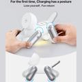 Caricabatterie wireless magnetico D6 3-in-1 a forma di cane robot per iPhone, Apple Watch e AirPods - Bianco