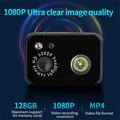 D7 Telecamera frontale 1080p con sensore intelligente, scheda di memoria da 32GB - Nero