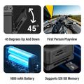 D8 Videocamera HD portatile da esterno con scheda di memoria da 32GB - 1080P