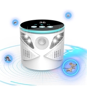D801 Repellente ultrasonico per parassiti con frequenza variabile - Bianco