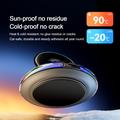 Caricabatterie wireless D9 da 15W con supporto per auto e luce RGB