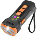 D900 - Repellente ad ultrasuoni per cani 6 in 1 e dispositivo di addestramento antiabbaio - Nero