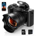 Fotocamera digitale DC226 8K con scheda di memoria da 64GB - 48MP