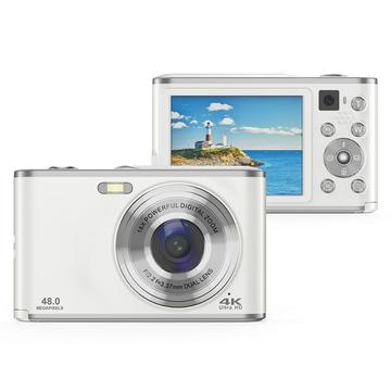 DC306L-AF Fotocamera digitale anteriore e posteriore a doppio obiettivo Auto Focus 16X Zoom Vlogging Camera per adolescenti