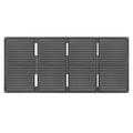 Pannello solare pieghevole DE-60 da 60W con caricabatterie per escursioni con lo zaino, trekking e campeggio - Nero