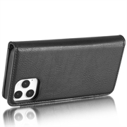 Custodia a Portafoglio Staccabile DG.Ming per iPhone 13 Pro Max - Nera