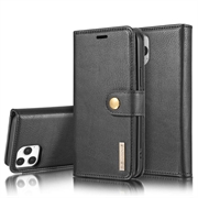 Custodia a Portafoglio Staccabile DG.Ming per iPhone 13 Pro Max - Nera