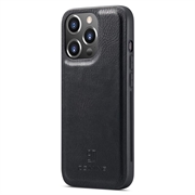 Custodia a Portafoglio Staccabile DG.Ming per iPhone 15 Pro Max - Nera