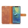 DG.Ming 2 in 1 Custodia Portafoglio per Huawei Mate 20 Pro - Marrone