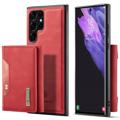 Custodia Ibrida con Portafoglio DG.Ming M2 per Samsung Galaxy S23 Ultra 5G - Rossa